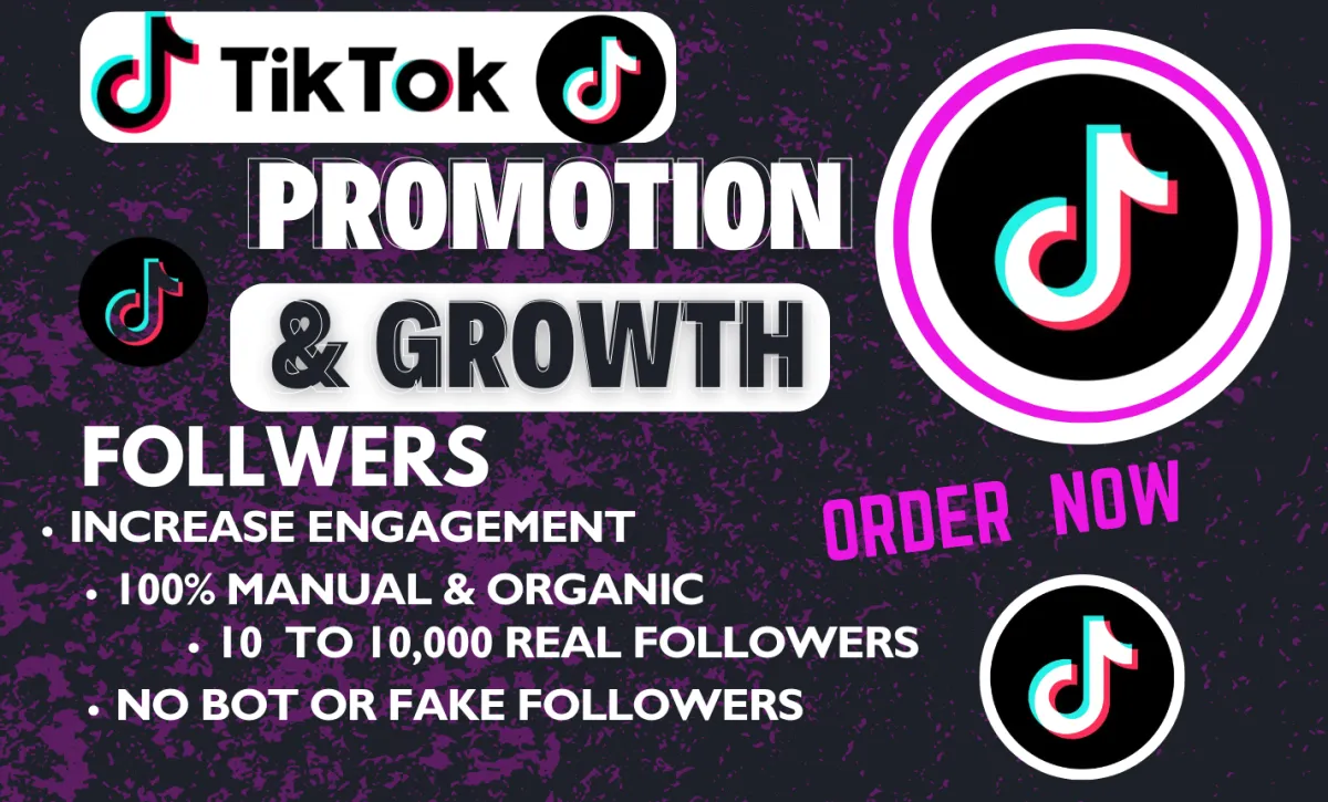grow and promote your tiktok account followers organically
