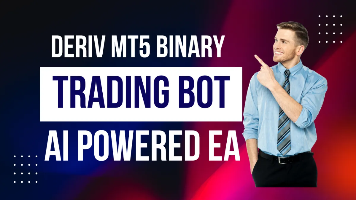 I will deriv mt5 trading robot for binary and volatility indices $1500 Makes $600 Daily Profit